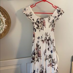 Floral maxi dress